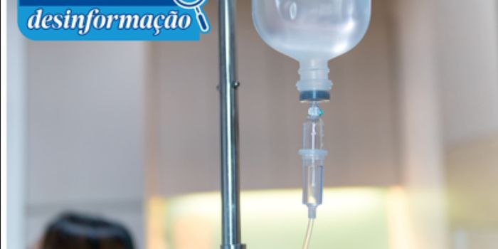 Anvisa alerta que a soroterapia não tem benefícios comprovados para pessoas saudáveis e pode causar riscos à saúde quando realizada sem indicação médica.