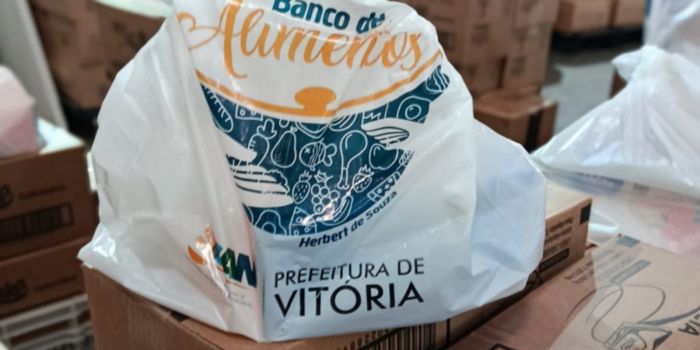 Banco de Alimentos de Vitória arrecadou mais de 40 toneladas no primeiro semestre de 2026 e beneficiou cerca de 8 mil pessoas com ações de segurança alimentar.