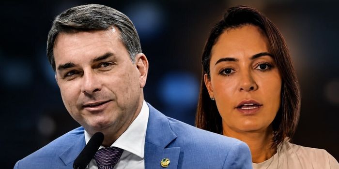 Michelle Bolsonaro anuncia reconciliação com Flávio Bolsonaro e reforça unidade do PL às vésperas da convenção partidária.