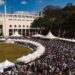 Festival gratuito leva gastronomia de 60 países e atrações culturais à Praça Charles Miller, em São Paulo, neste sábado e domingo.