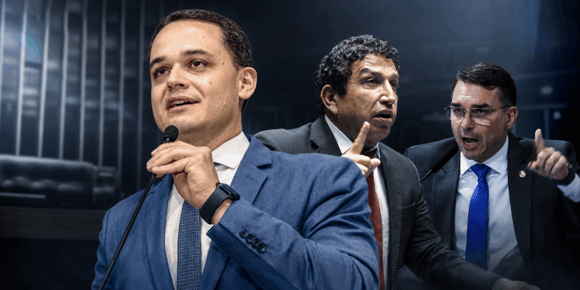 Eleição ES 2026: PAZOLINI CRUZA O RUBICÃO AO ABRAÇAR FLÁVIO BOLSONARO/