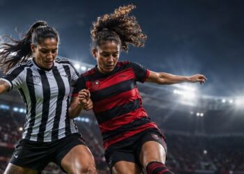 Flamengo enfrenta o Atlético-MG neste sábado (22), às 18h, no Luso-Brasileiro, pela última rodada do Brasileirão Feminino A1 e busca confirmar vaga nas quartas de final.