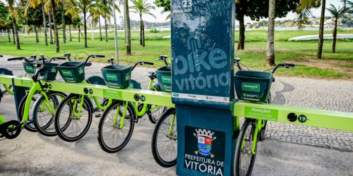 Bike Vitória e BikES terão uso gratuito nos dias 9 e 16 de agosto para incentivar o uso da bicicleta em Vitória, Vila Velha e Serra.