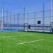 Praça Dom João Batista, em São Pedro, ganha campos revitalizados de areia e grama sintética para atividades esportivas.
