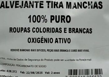 Anvisa proibiu a fabricação e venda de 12 produtos de limpeza sem registro sanitário e de empresas sem autorização para funcionar.