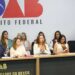 OAB-DF lança Violentômetro Jurídico, guia que identifica sinais de violência contra mulheres e orienta sobre prevenção e busca por ajuda.