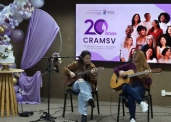 Vitória celebra os 20 anos do Cramsv e da Lei Maria da Penha com evento que reforça a importância da rede de proteção às mulheres.