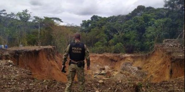 PF e ICMBio realizam operação contra garimpo ilegal no Parque Nacional Mapinguari e desativam estruturas usadas em crimes ambientais.