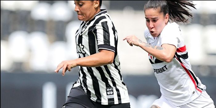 São Paulo vence o Botafogo por 5 a 1 e iguala o Corinthians na liderança do Brasileirão Feminino. Última rodada define o primeiro colocado.