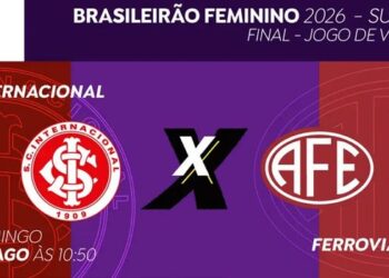 Internacional e Ferroviária disputam a final do Brasileirão Feminino Sub-17 neste domingo (30), com transmissão ao vivo pela TV Brasil.