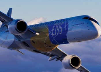 Embraer registra receita recorde de R$ 11,3 bilhões no segundo trimestre de 2026, entrega 65 aeronaves e alcança US$ 34,5 bilhões em pedidos.