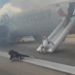 American Airlines evacua 173 passageiros após falha em pneu e incêndio durante tentativa de decolagem em Denver.