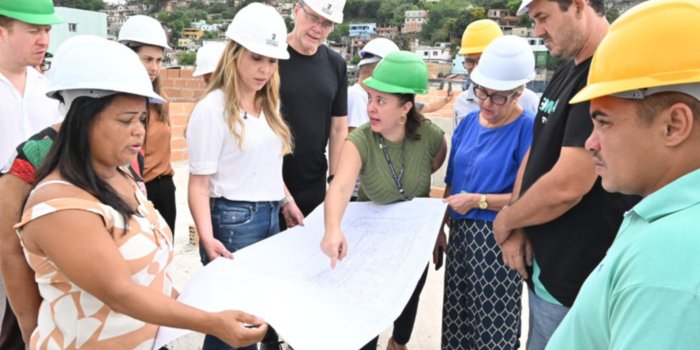 Obras da primeira UPA de Vitória avançam no Forte São João. Unidade terá 36 leitos, atendimento 24 horas e capacidade para até 345 mil atendimentos anuais.