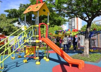 Vitória inaugura nova Praça Inclusiva no Parque Moscoso nesta terça-feira (8), data em que a cidade completa 475 anos.