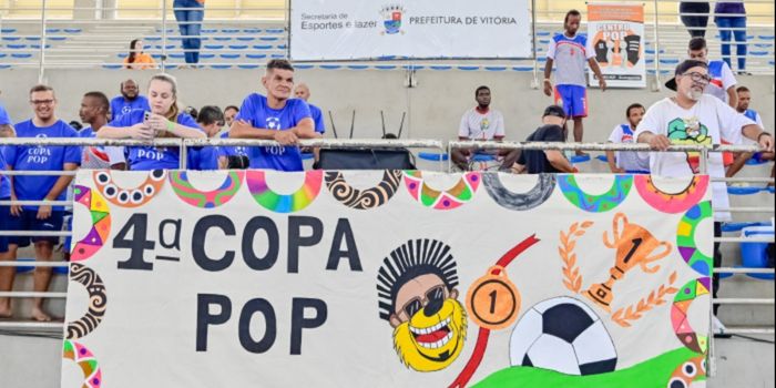 Copa Pop 2026 acontece em Vitória nesta sexta-feira (4), reunindo pessoas em situação de rua em atividades esportivas e culturais.