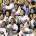 São Paulo empata com o Corinthians por 1 a 1 e conquista pela primeira vez o Brasileirão Feminino A1 no atual formato, diante de recorde de público no Morumbis.