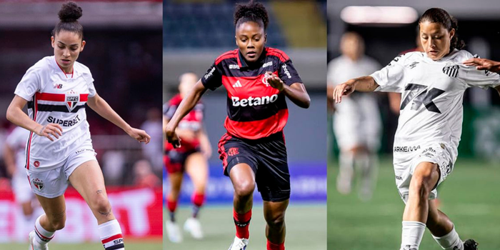 Prêmio TV Brasil Petrobras Para Elas anuncia as três finalistas de Jogadora Revelação de 2026. Vencedoras serão conhecidas em novembro, em São Paulo.