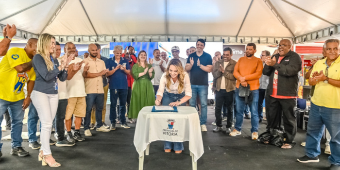 Prefeitura de Vitória inicia reurbanização da Vila Rubim com investimento de R$ 11,2 milhões e melhorias na mobilidade, no estacionamento e nos espaços públicos.