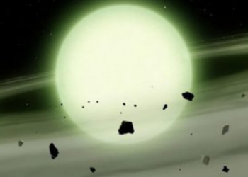 Descoberta de uma anã branca com brilho verde-amarelado surpreende cientistas e revela como elementos químicos podem alterar a luz emitida por estrelas.
