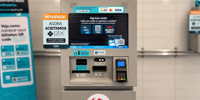 Metrô de São Paulo começa a aceitar Pix nas máquinas de autoatendimento. Confira o calendário de expansão e as alternativas para comprar bilhetes.