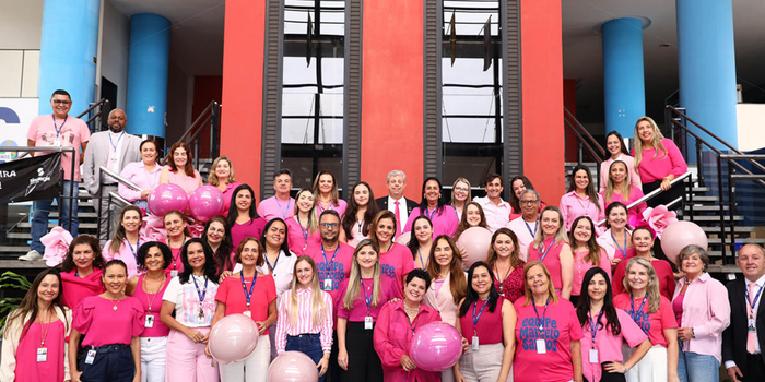 Ales promove ação do Outubro Rosa para reforçar a prevenção do câncer de mama, o diagnóstico precoce e a importância do autocuidado.